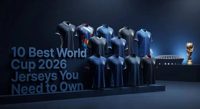 Professional header image for list-based article: 10 Best World Cup 2026 Jerseys You Need to Own