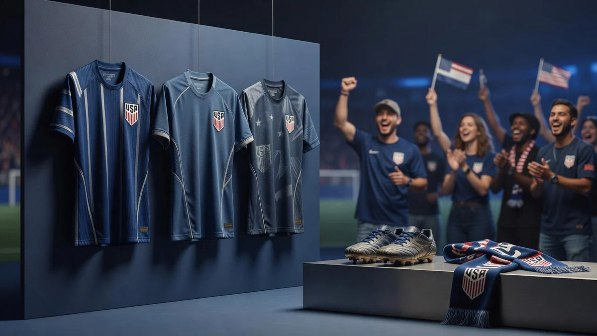 Professional header image for list-based article: US Soccer in 2026: Kits, Culture and How to Get Your Shirt