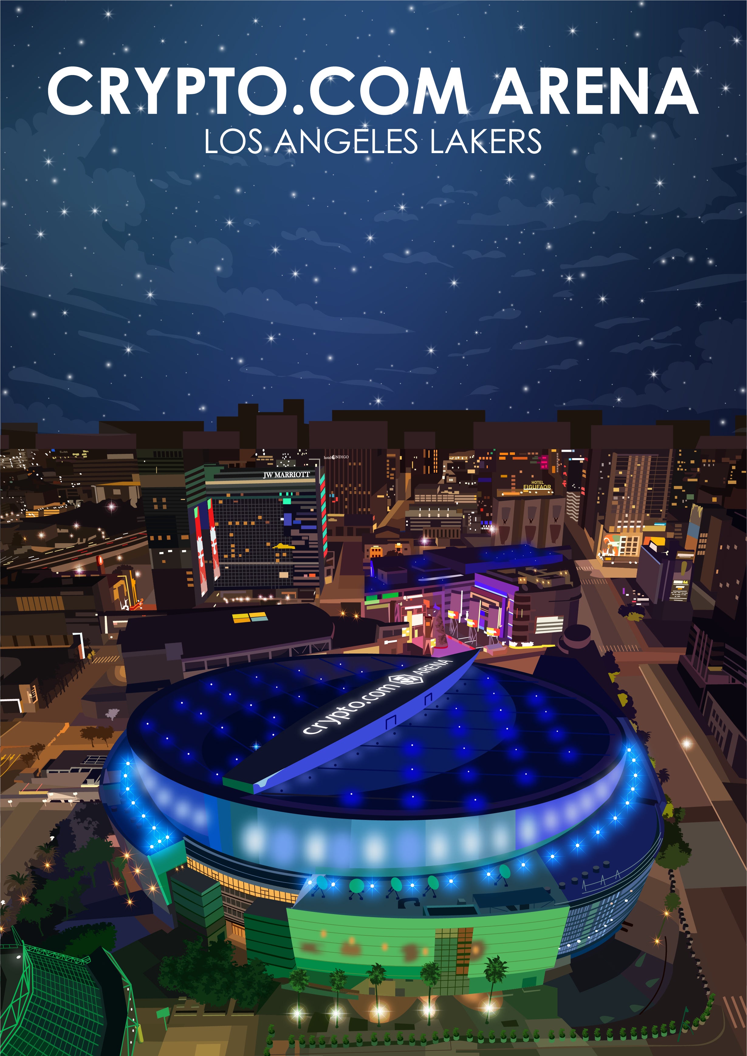 Free A4 Stadium Poster