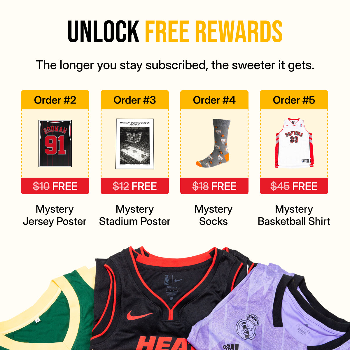 Mystery Basketball Jersey