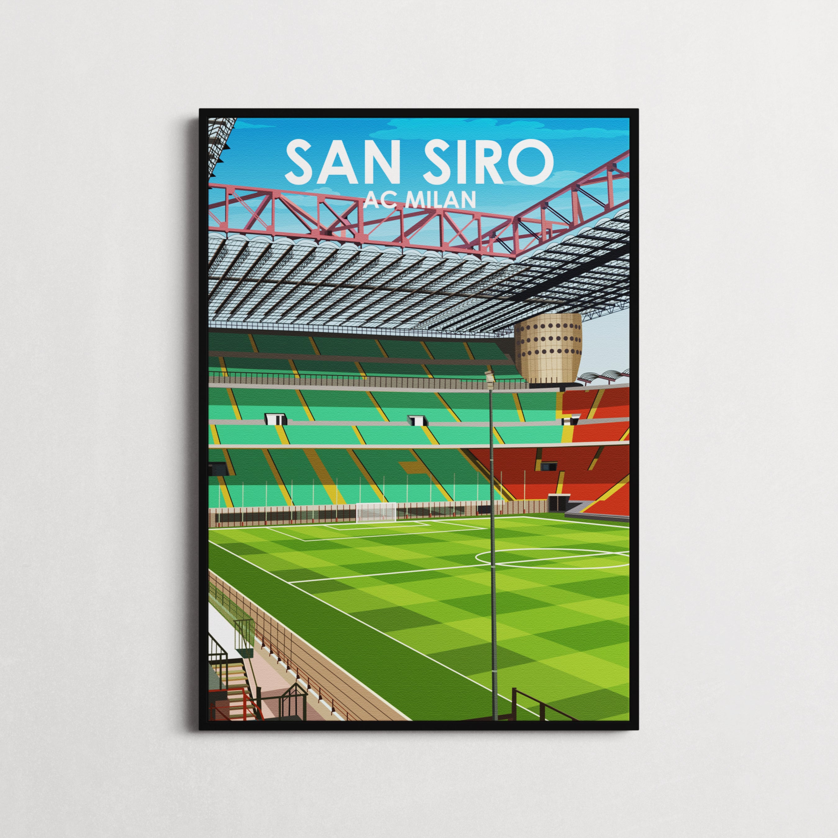 Free A4 Stadium Poster